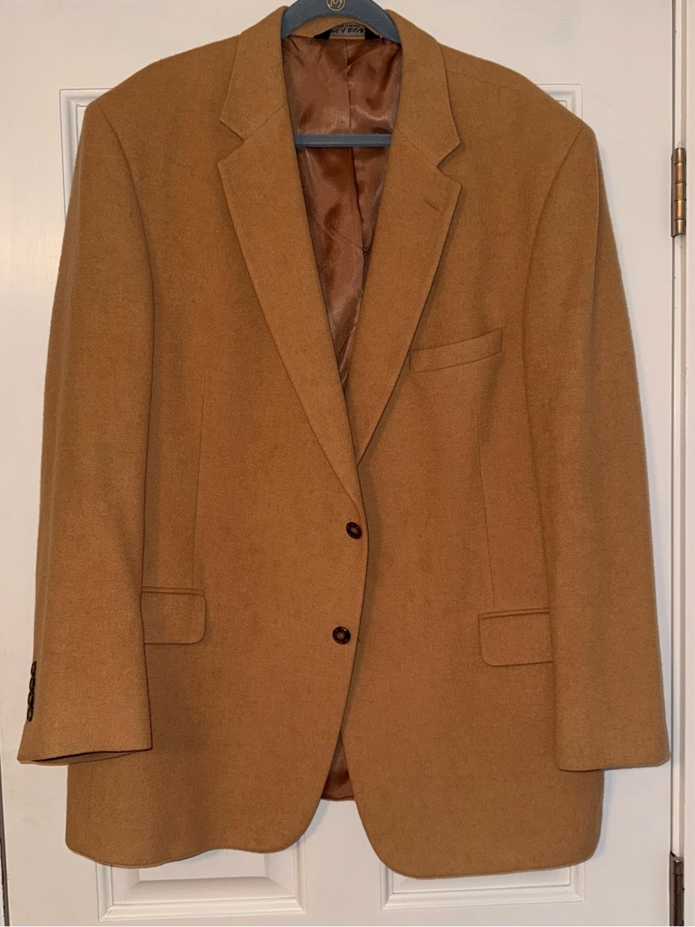 Jos. A. Bank Camel/Tan Single-Breasted Wool Sport Coat